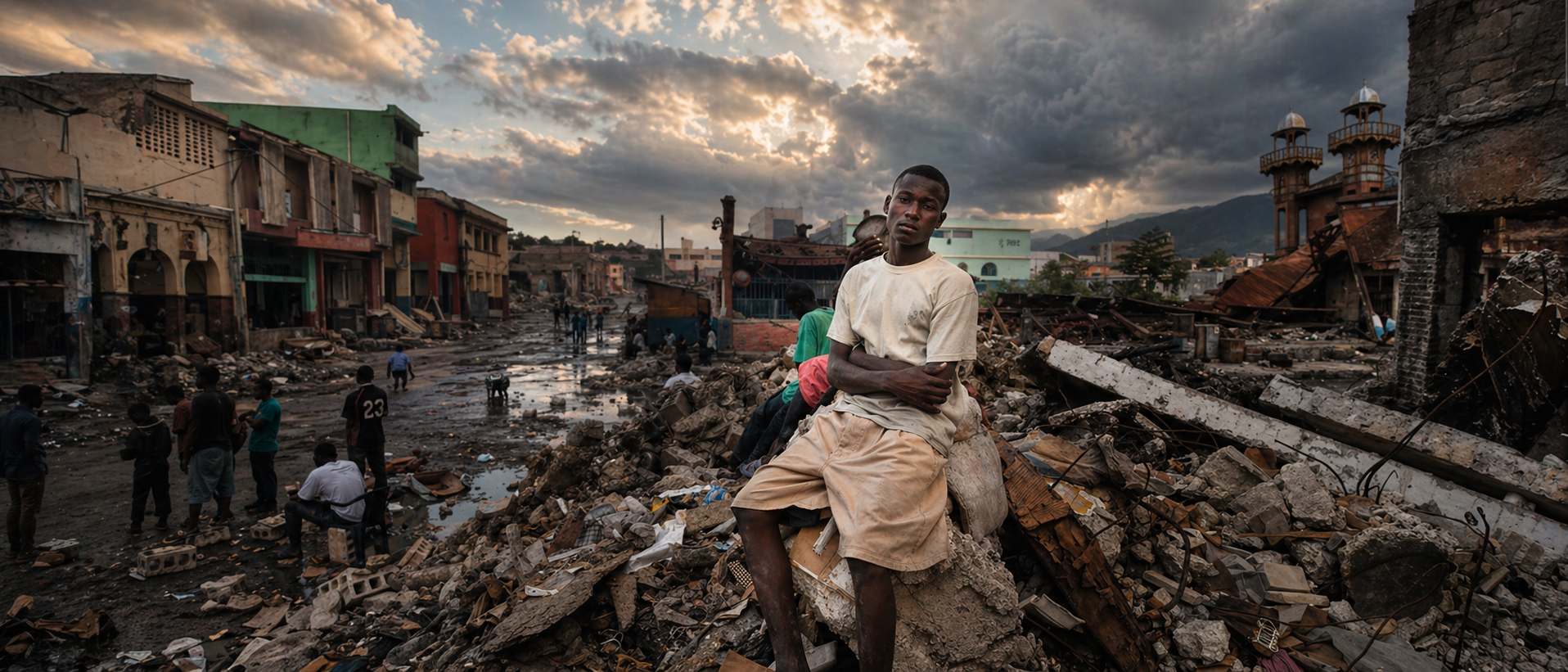 有人留下，是海地苦難中的光