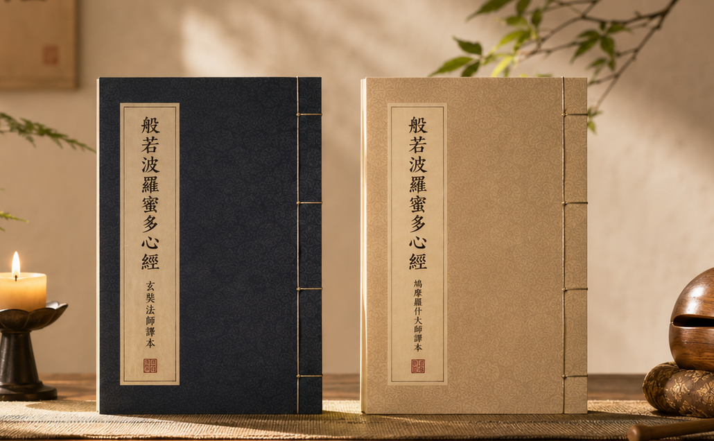 心經--玄奘大師/鳩摩羅什大師譯本