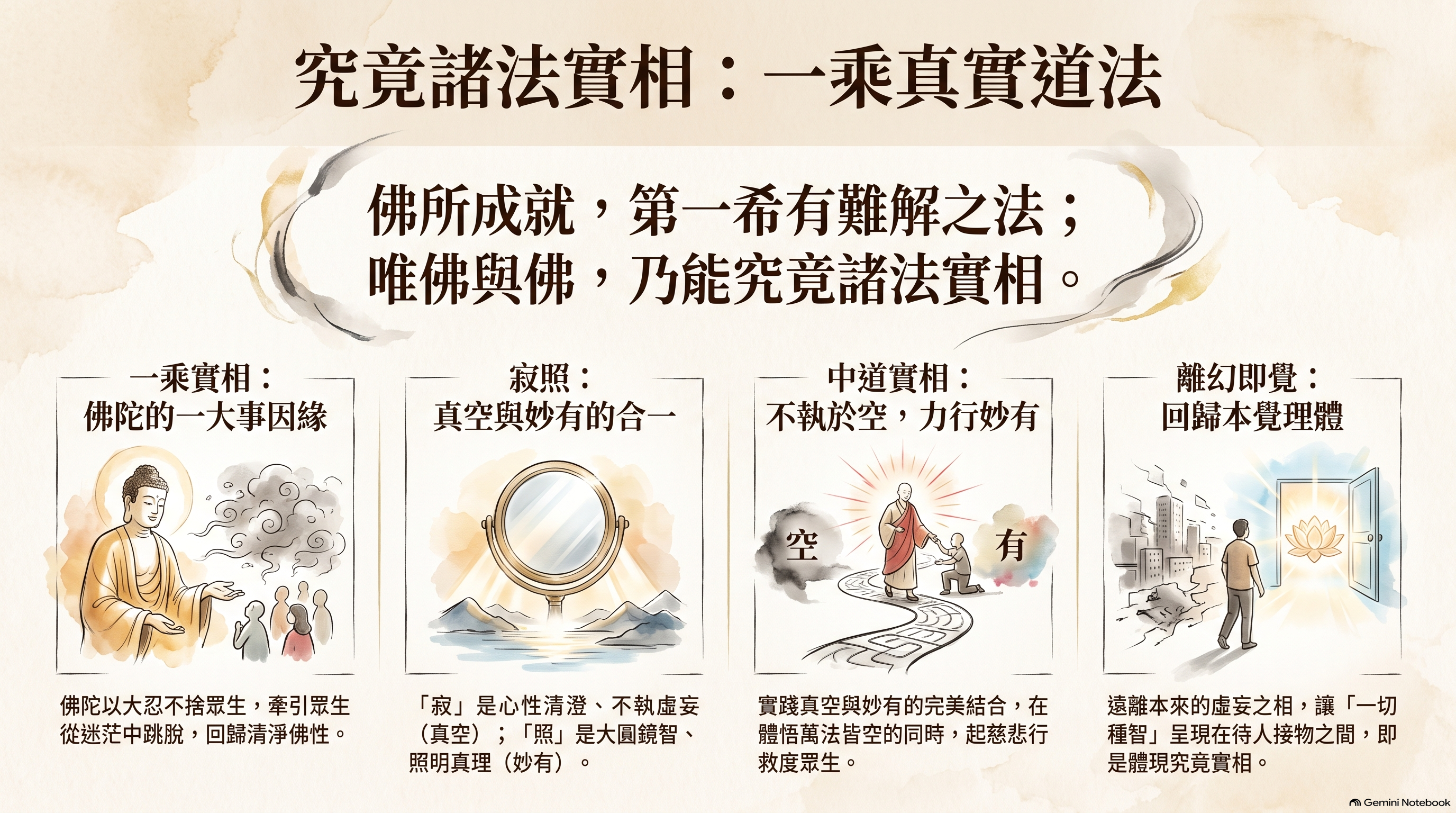 20260919-20200317《法華經 方便品》- 第205集究竟諸法實相notebooklm