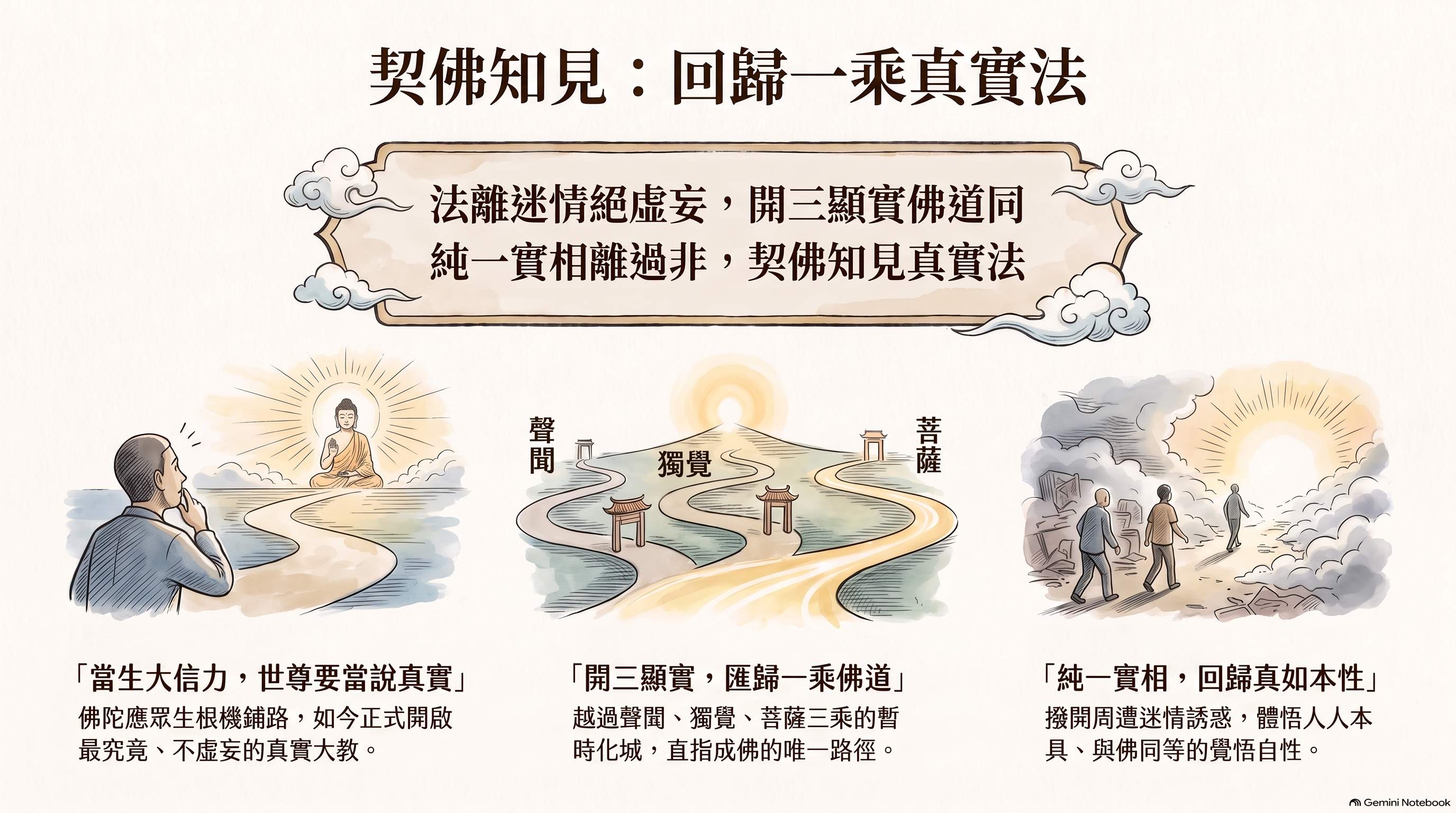 20261022-20200331《法華經 方便品》- 第226集契佛知見真實法notebooklm