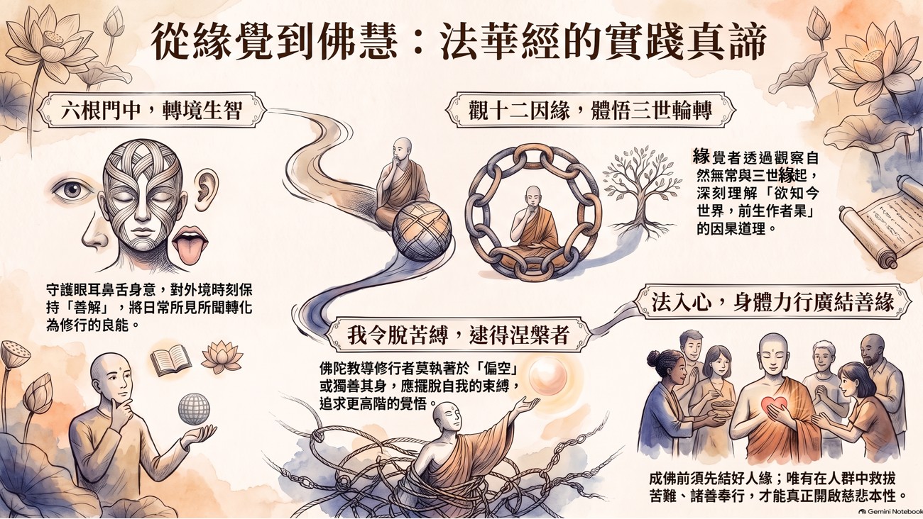 20261025-20200401《法華經 方便品》- 第228集 緣覺觀十二因緣notebooklm
